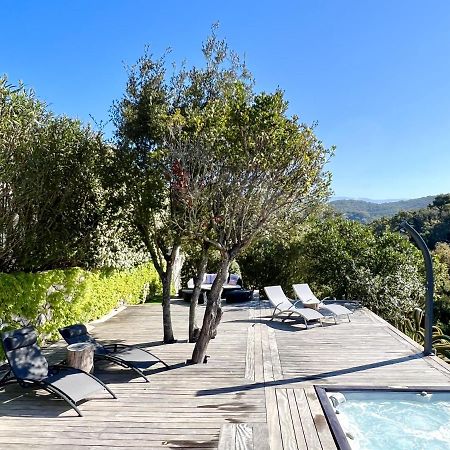 F2 Avec Jacuzzi, Petanque, A 3 Min Mer, Dans Grande Propriete Porticcio  Bagian luar foto