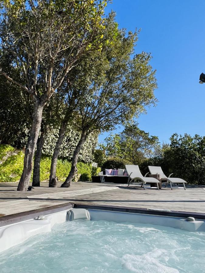 F2 Avec Jacuzzi, Petanque, A 3 Min Mer, Dans Grande Propriete Porticcio  Bagian luar foto